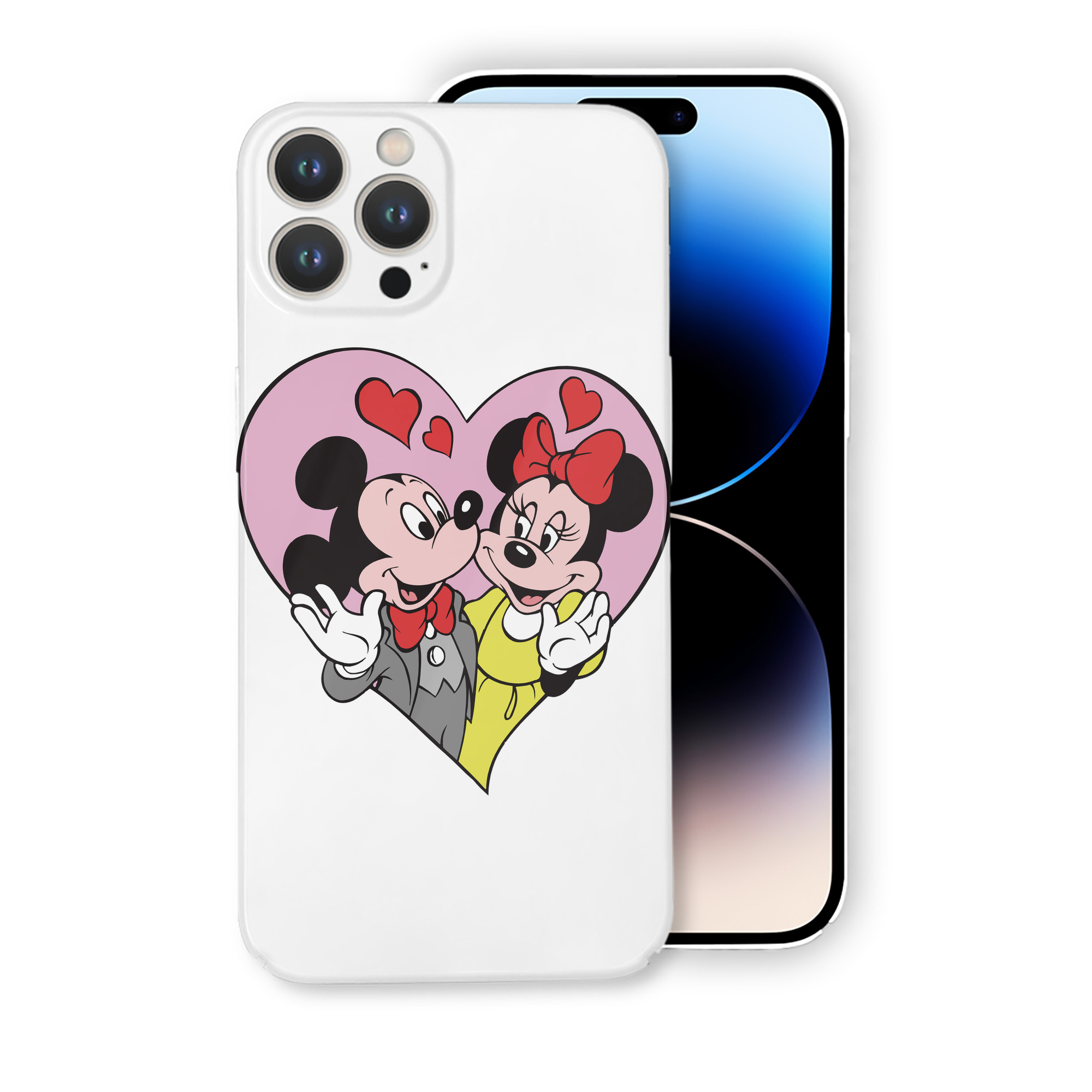 （画像用） ミッキーマウス Mickey Mouse 【iPhone 14シリーズ対応】ハードケース